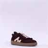 Marco Moreo Berlino Frill Trainer - Burgundy Suede